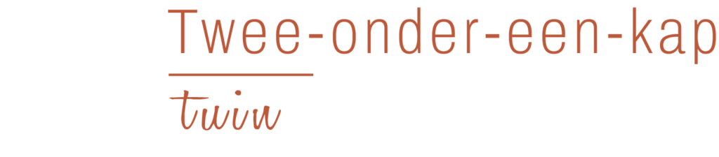 Tekst Twee-onder-een-kap - tuin